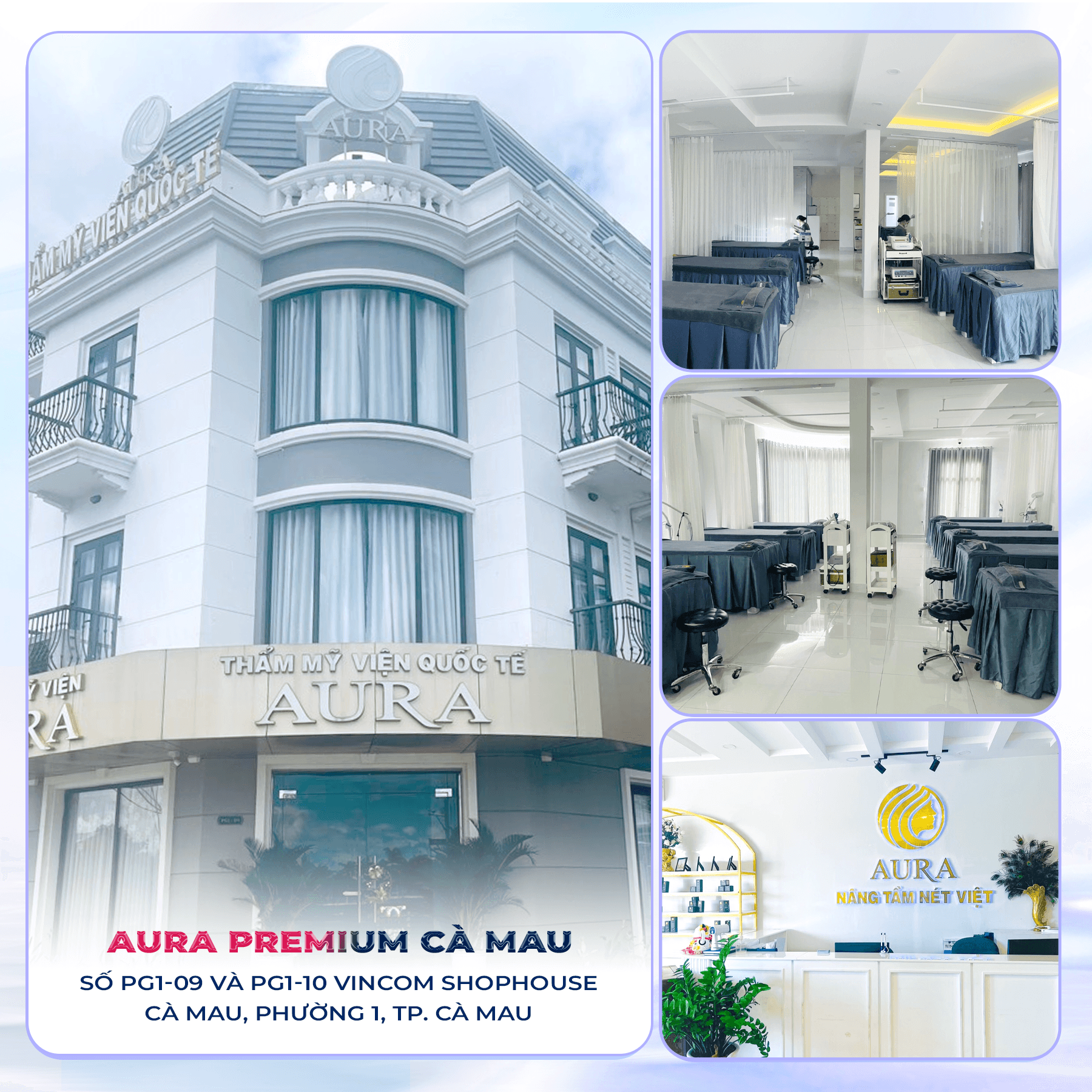 Cơ sở Aura Beauty Cà Mau