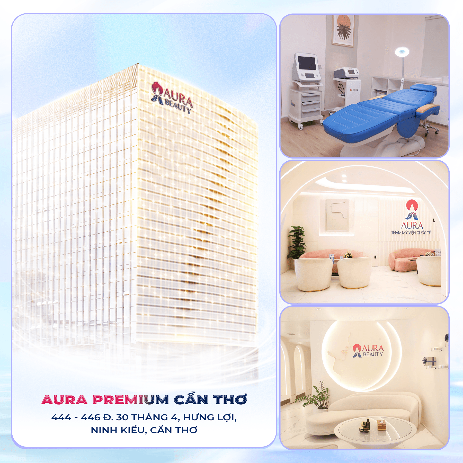 Cơ sở Aura Beauty Cần Thơ