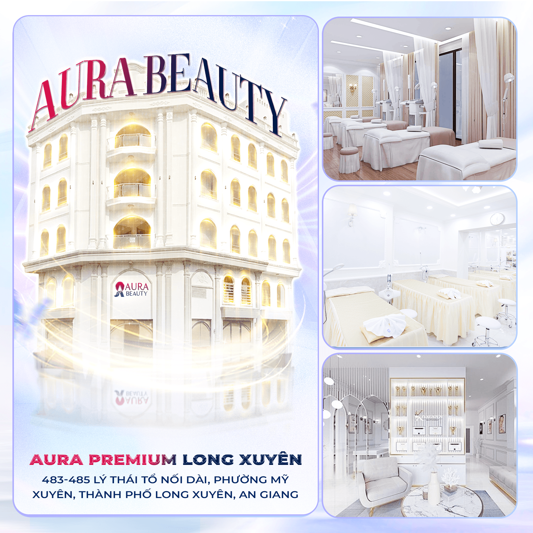Cơ sở Aura Beauty Long Xuyên