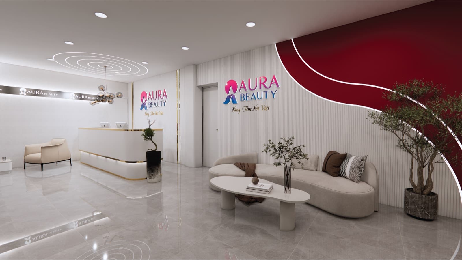 Không gian Aura Beauty Cần Thơ 2