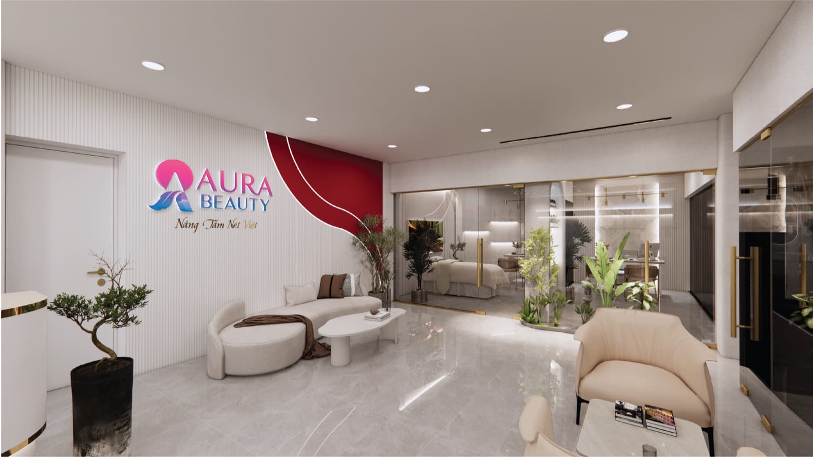 Không gian Aura Beauty Long Xuyên 2