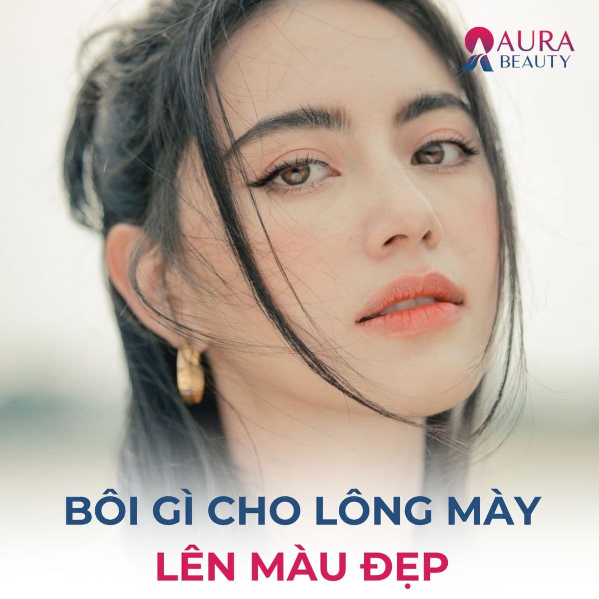bôi gì cho lông mày lên màu đẹp