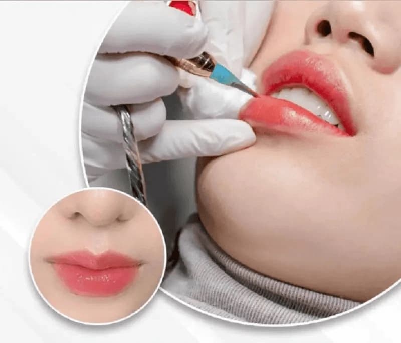Những điều cần lưu ý khi dặm môi lần 2