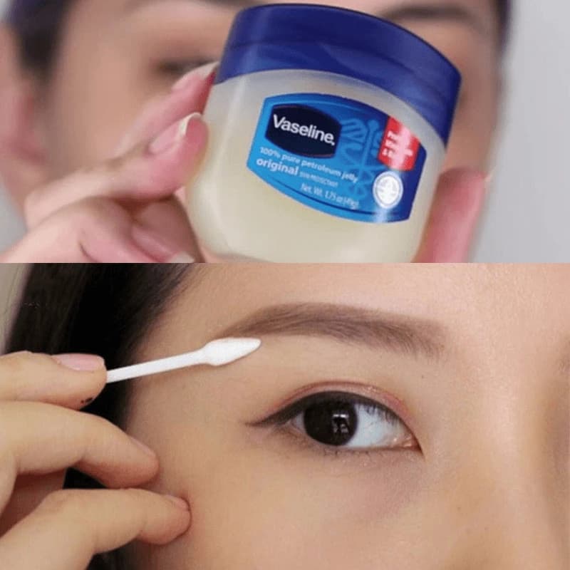 Bôi vaseline sau khi xăm mày giúp dưỡng ẩm và hỗ trợ phục hồi