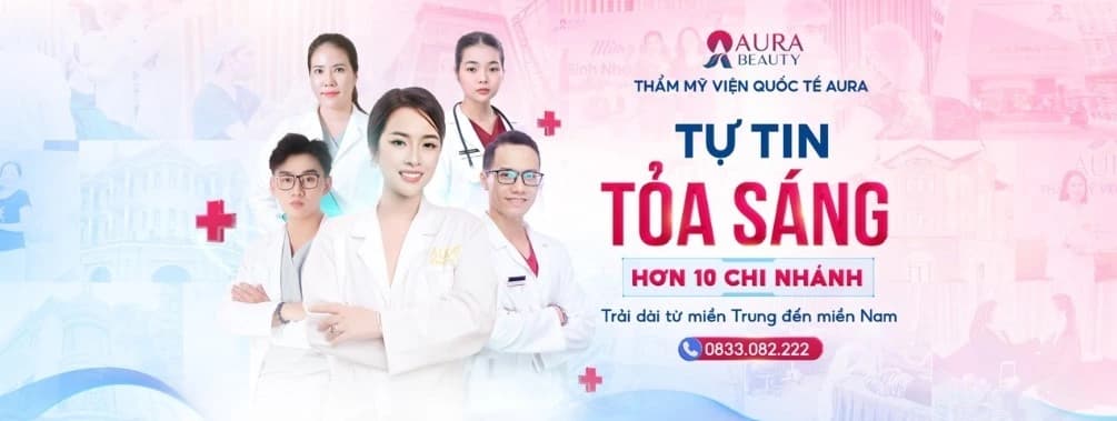 Thẩm mỹ viện Aura nổi bật trong danh sách các địa chỉ nhấn mí an toàn và đáng tin cậy