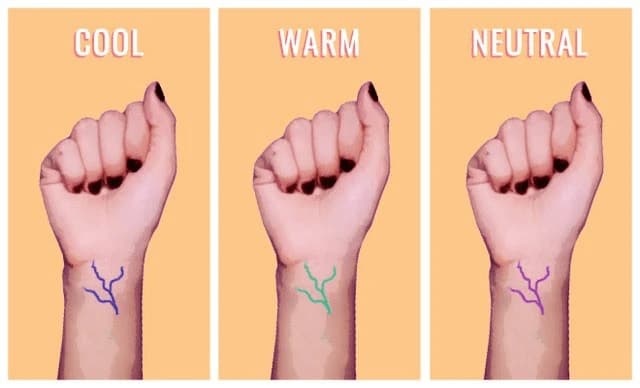 Undertone quyết định phần lớn màu nào hợp với bạn