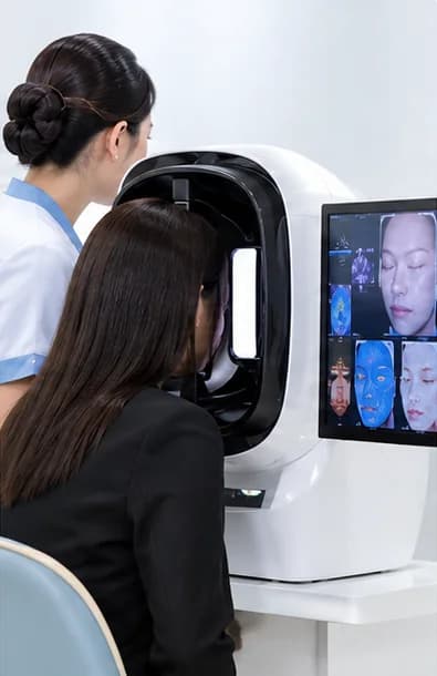 Bước 2: Soi da