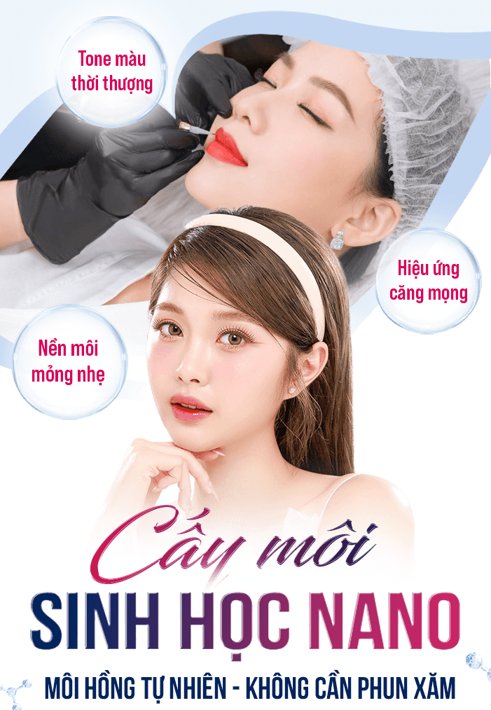 Cấy môi nano sinh học — Aura Beauty