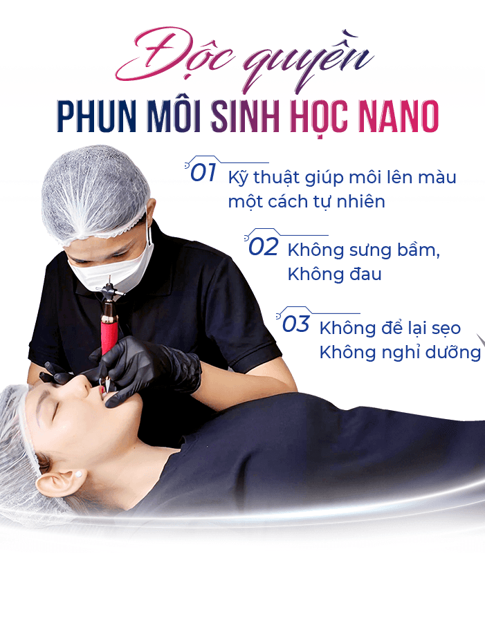 Cấy môi nano sinh học — Aura Beauty